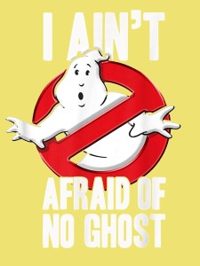 I ain't afraid of no ghost logo